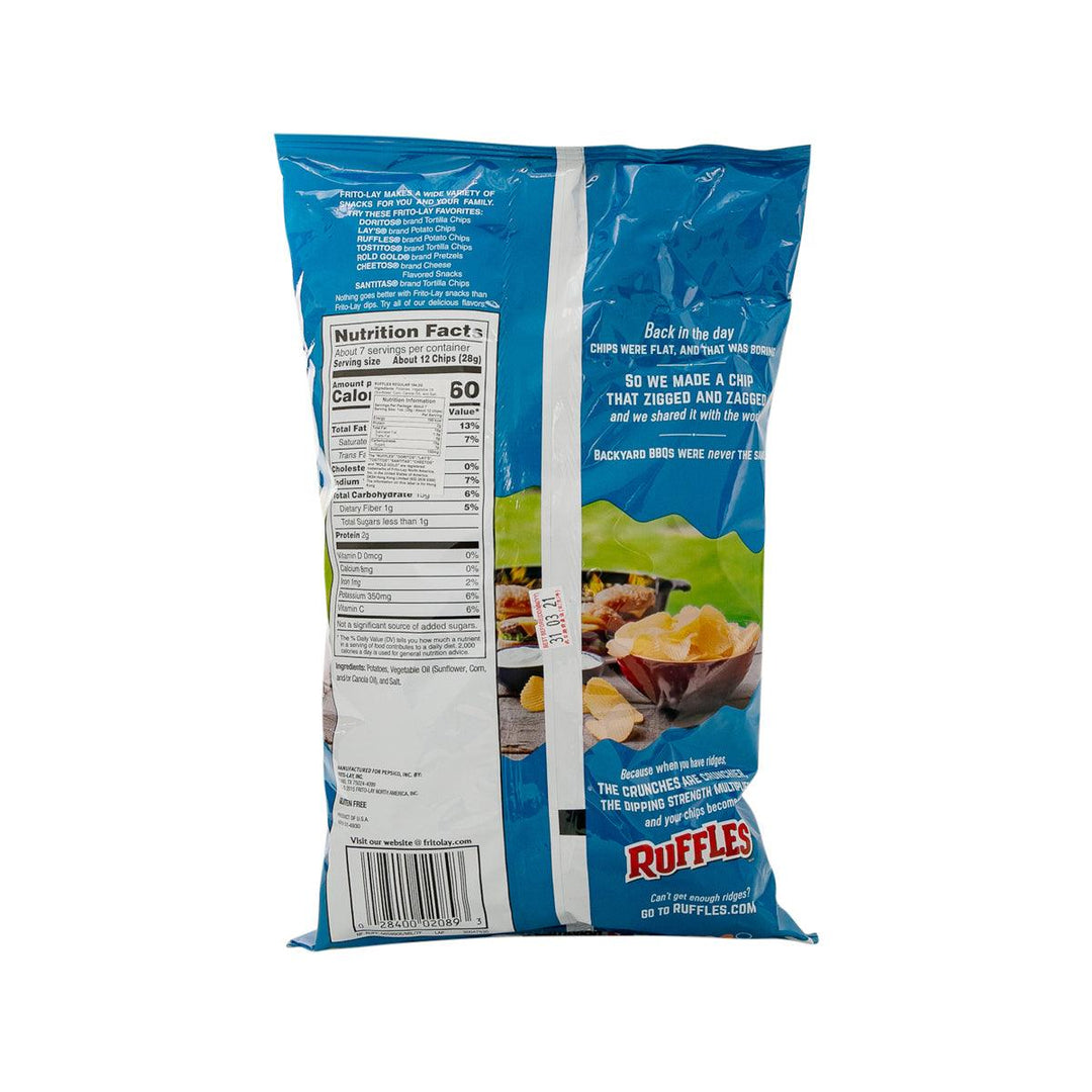 Bar Code Ruffles Plain Ruffles Original Barcode