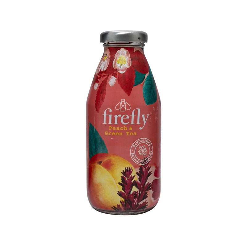 FIREFLY Natural Drink - Peach & Green Tea Drink  (330mL)