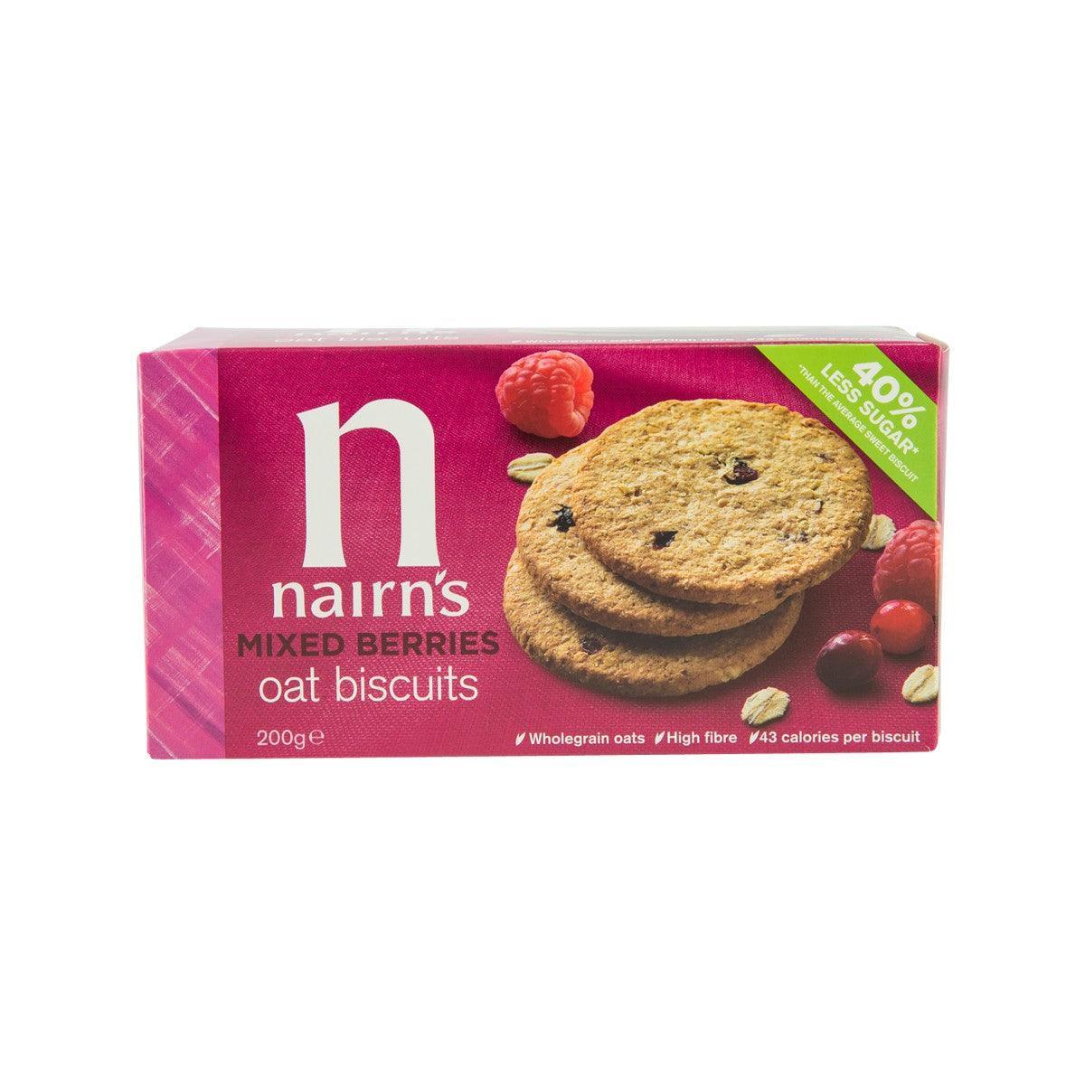 NAIRN'S Mixed Berries Oat Biscuits  (200g)