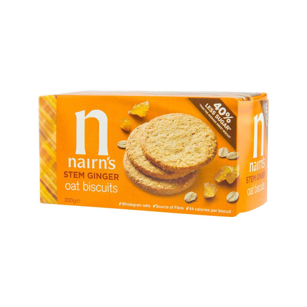 NAIRN'S Stem Ginger Oat Biscuits  (200g)