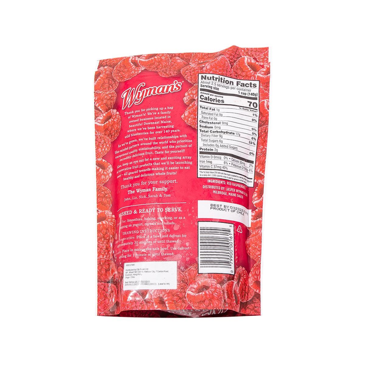 WYMAN'S Frozen Red Raspberry  (340g) - city'super E-Shop