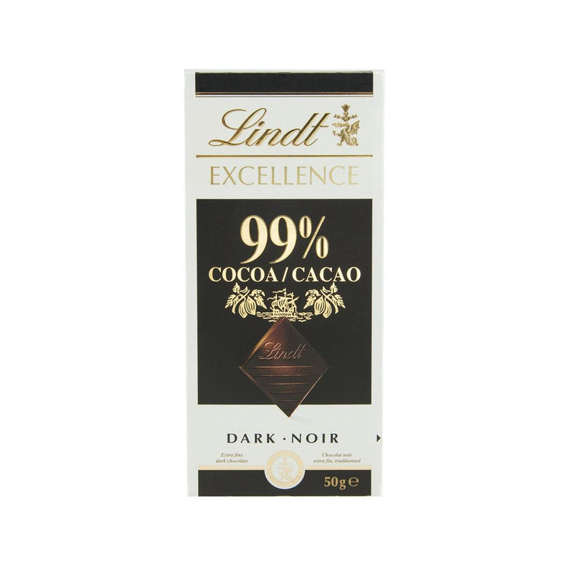 LINDT Excellence Dark Chocolate 99%  (50g)
