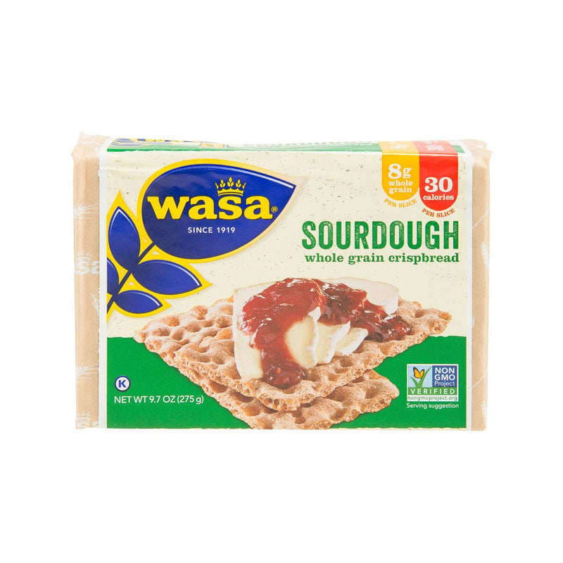 WASA Sourdough Whole Grain Crispbread  (275g) - city&