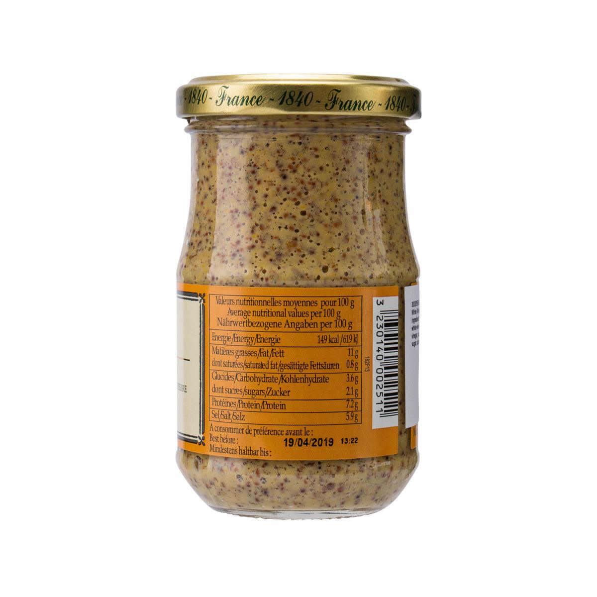 EDMOND FALLOT Mustard with Seed  (205g)