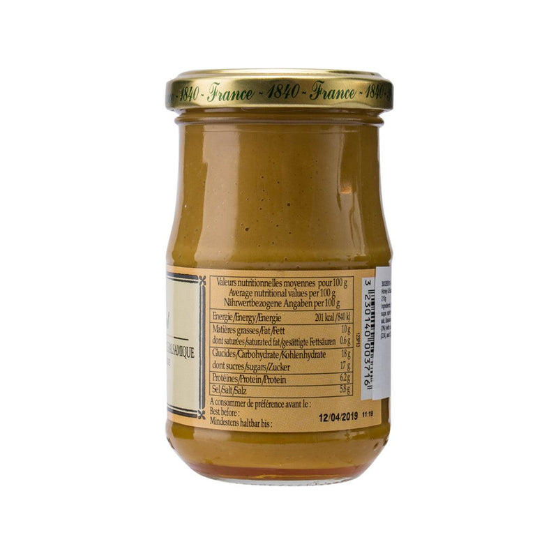 EDMOND FALLOT Honey & Balsamic Mustard  (210g)
