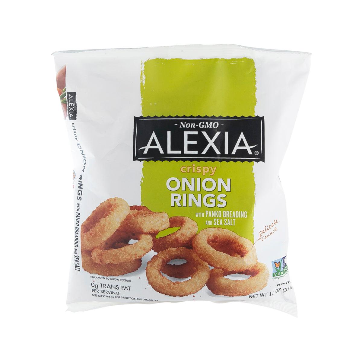 Alexia Crispy Onion Rings, 311g – Non-GMO, Gourmet