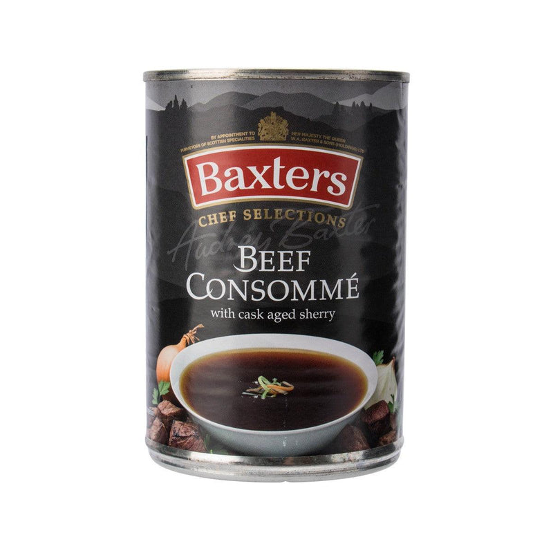 BAXTERS Chef Selections Beef Consomme with Cask Aged Sherry  (400g)
