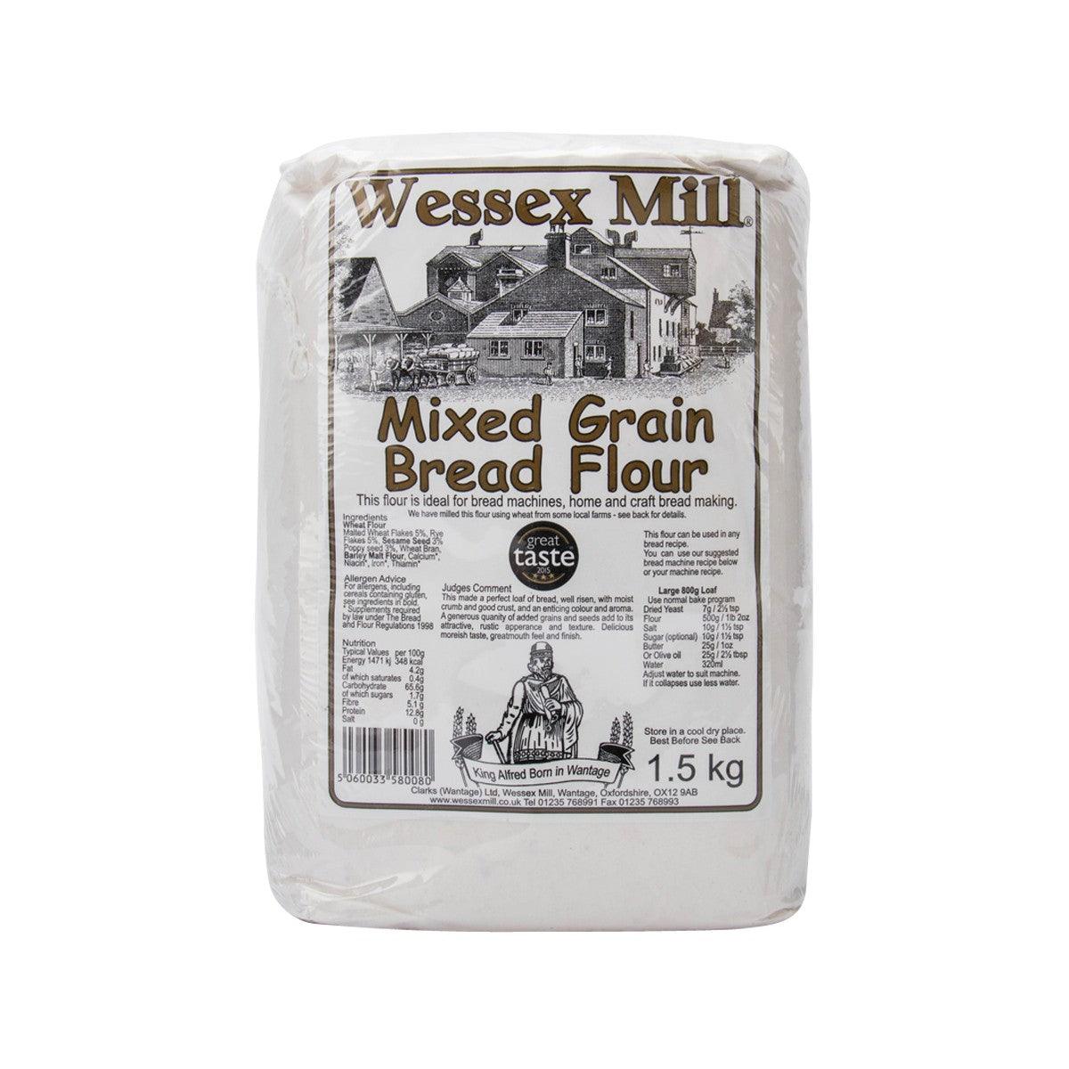 WESSEX MILL Mixed Grain Bread Flour  (1.5kg) - city'super E-Shop