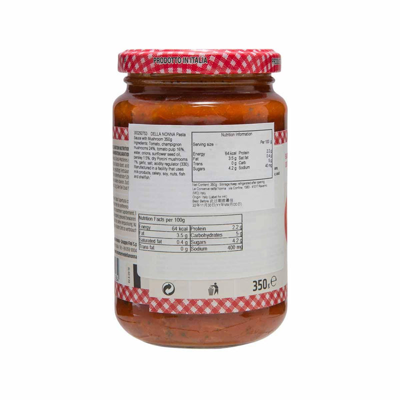 DELLA NONNA Pasta Sauce with Mushroom  (350g)
