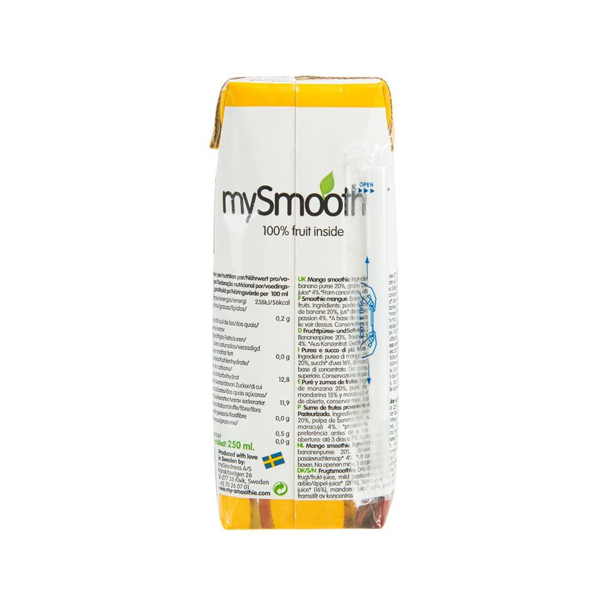 MY SMOOTHIE 芒果汁  (250mL)
