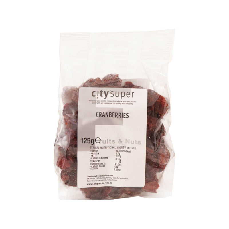 CITYSUPER 小紅莓乾  (125g)