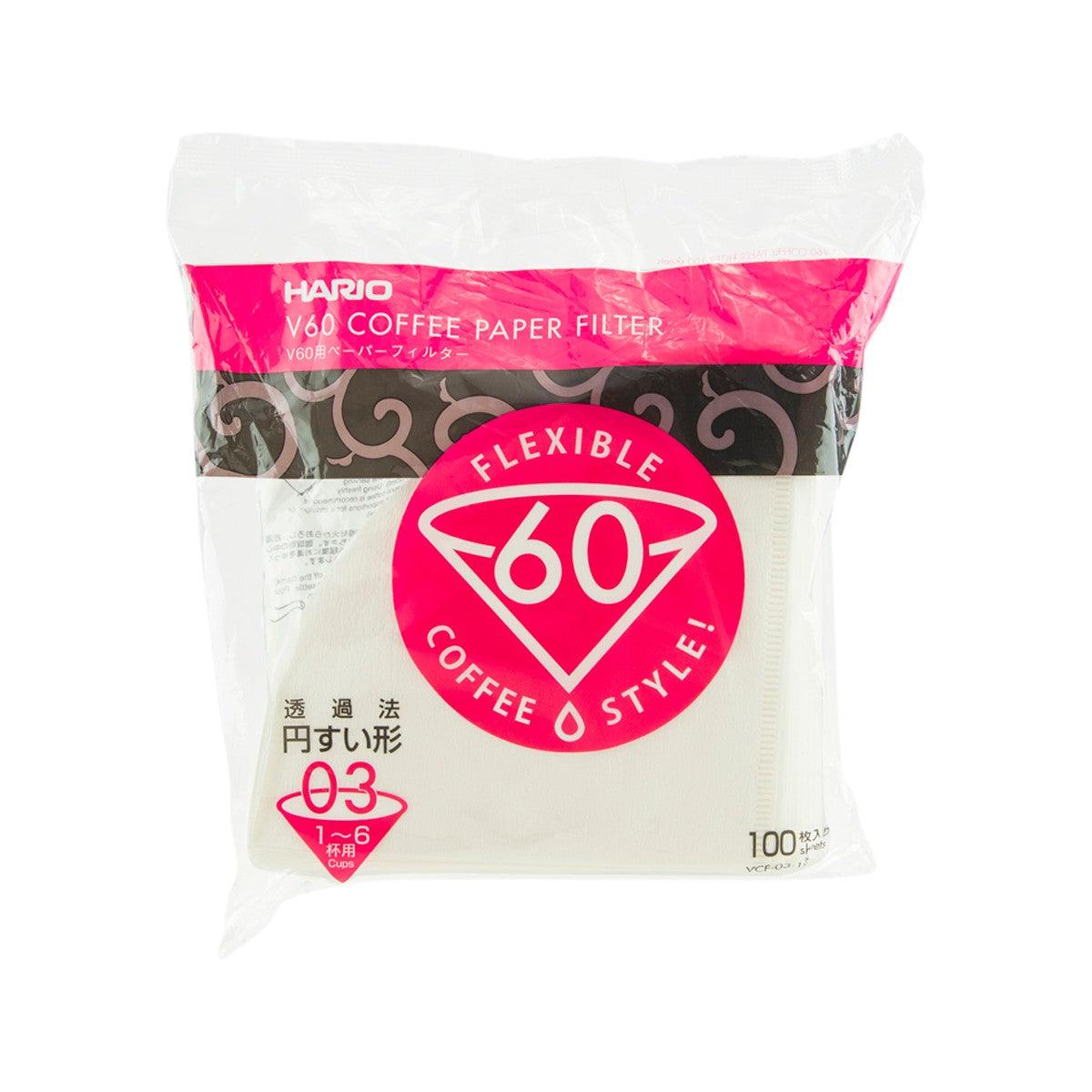 HARIO Paper Filter for 03 Dripper  (100pcs)