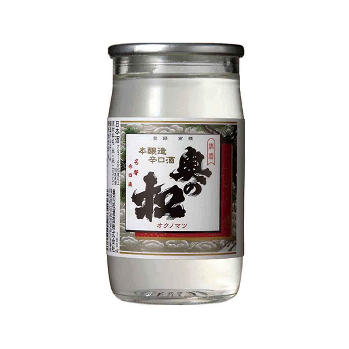 奧之松 本釀造 辛口 杯裝清酒  (180mL)