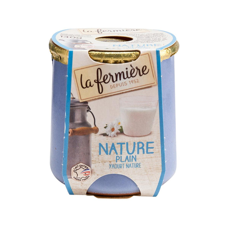 LA FERMIERE Natural Yogurt  (140g)