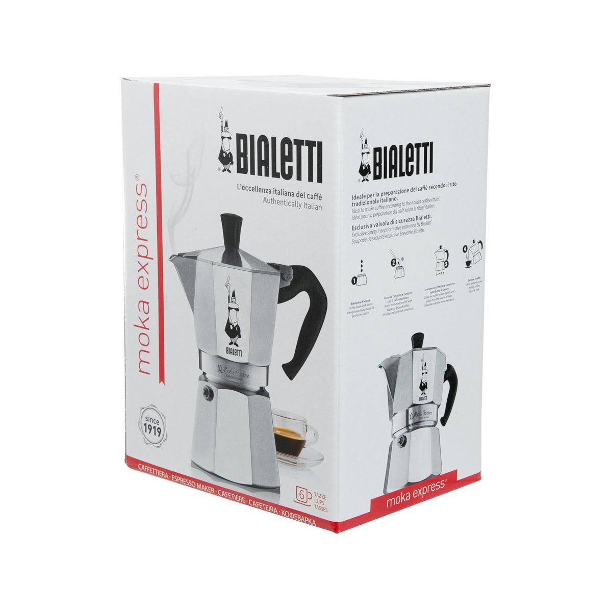 BIALETTI 6 Cup Aluminum Coffee Maker Moka