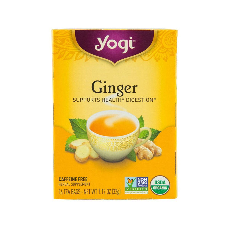 YOGI TEA Organic Ginger Tea Bags  (32g) - city&