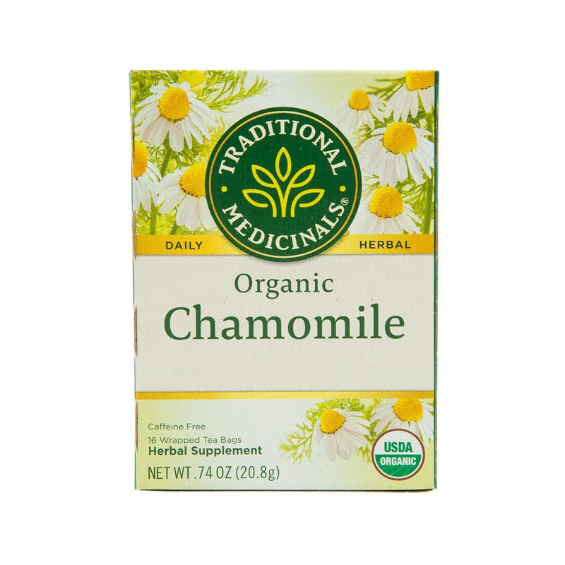 TRADITIONAL MEDICINALS Organic Chamomile Tea Bags  (20.8g) - city&