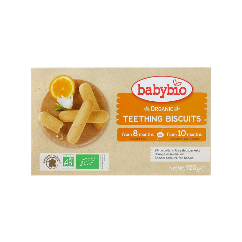 BABYBIO Organic Teething Biscuits  (120g)