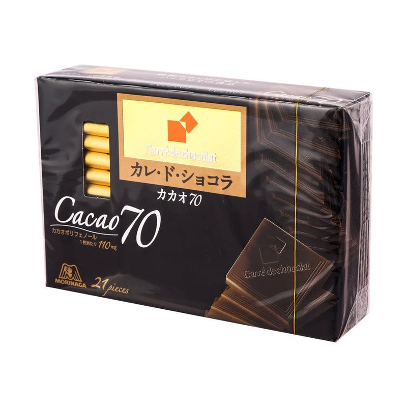 MORINAGA Carre de Chocolate (Cacao 70)  (86g)