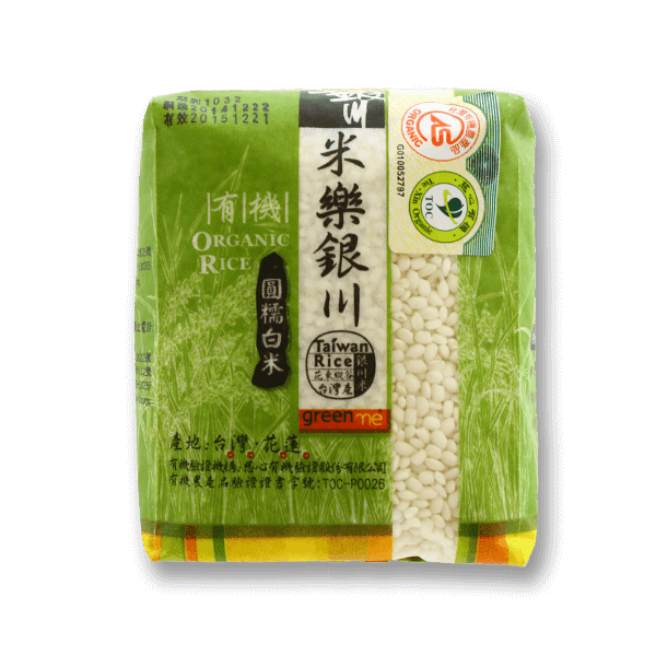 YIN CHUAN Organic White Glutinous Rice  (600g) - city&