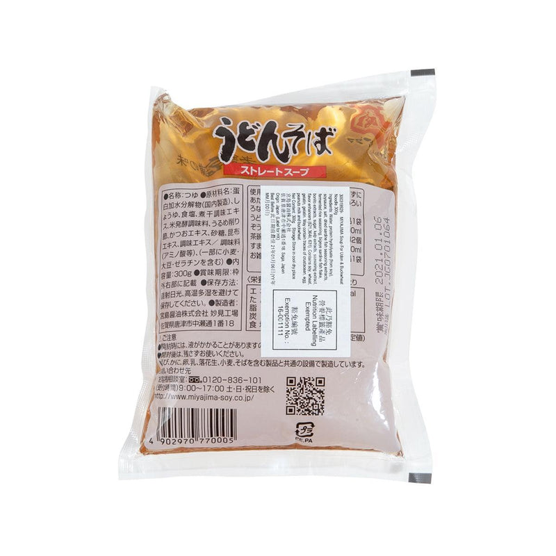MIYAJIMA Soup for Udon & Buckwheat Noodle  (300g)