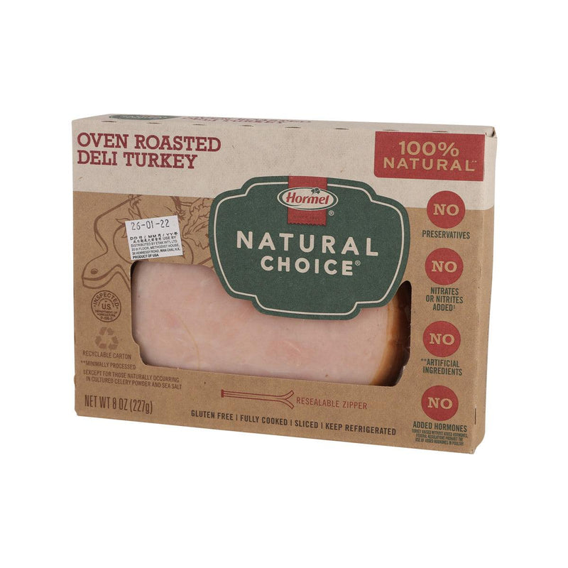 HORMEL Natural Choice Oven Roasted Deli Turkey  (227g)