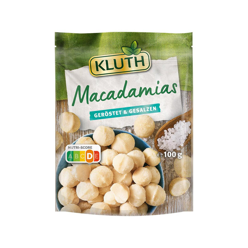 KLUTH Roasted & Salted Macadamia Nuts  (100g)