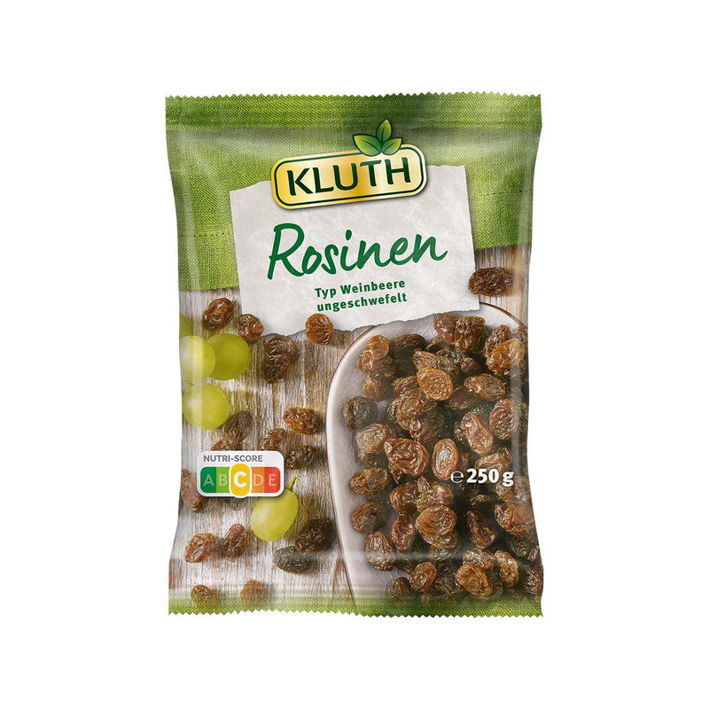 KLUTH Raw Grapes, Unsulphured  (250g)