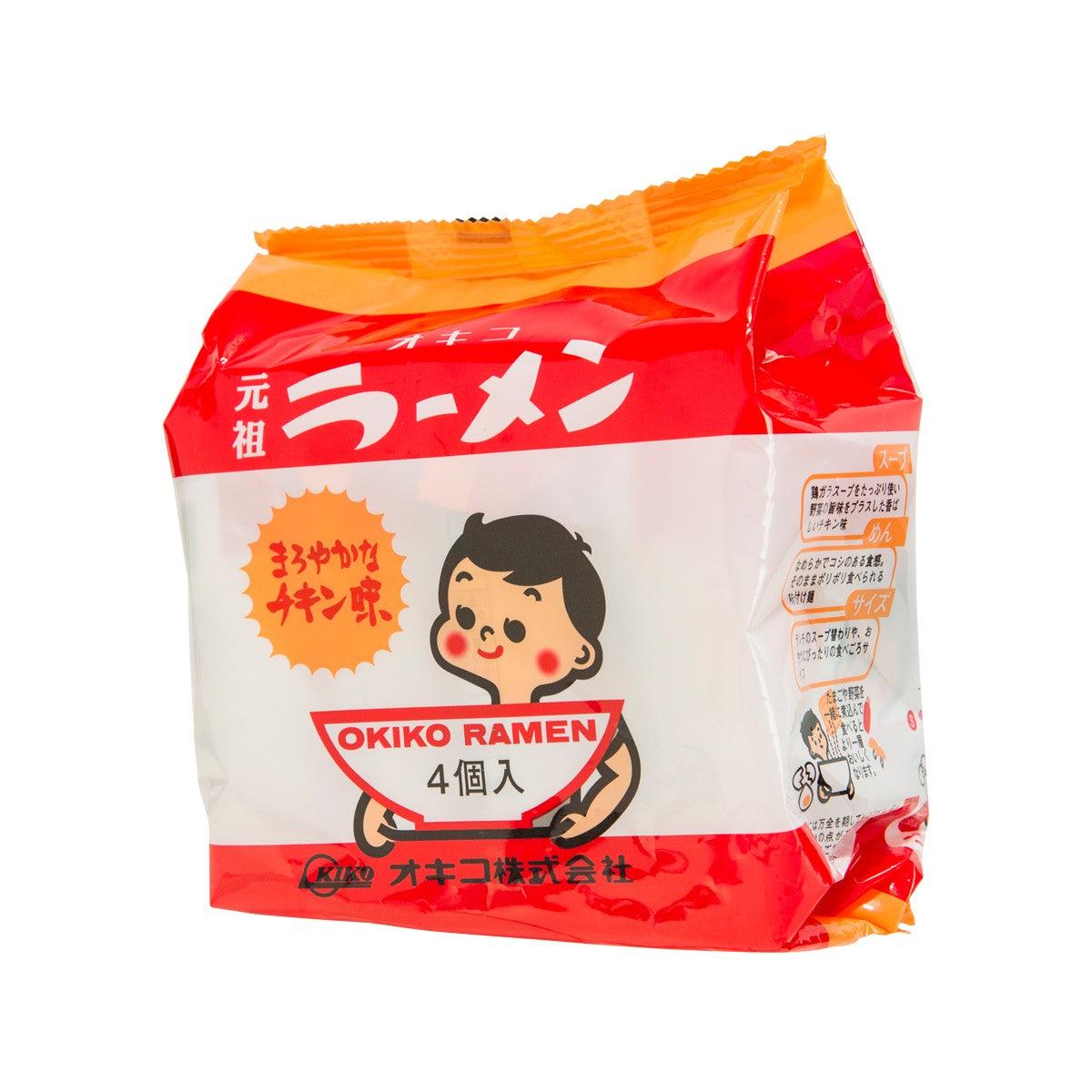 OKIKO 即食拉麵 - 雞肉味 (4 x 28g)