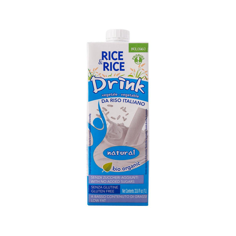PROBIOS Organic Rice Drink - Natural  (1L)
