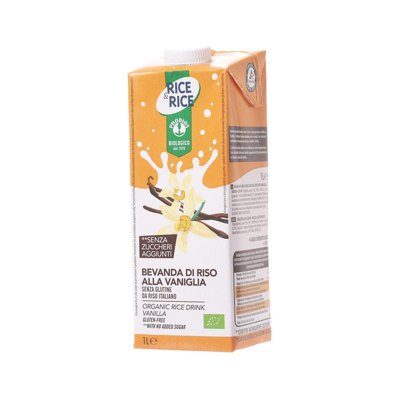 PROBIOS Organic Rice Drink - Vanilla  (1L)
