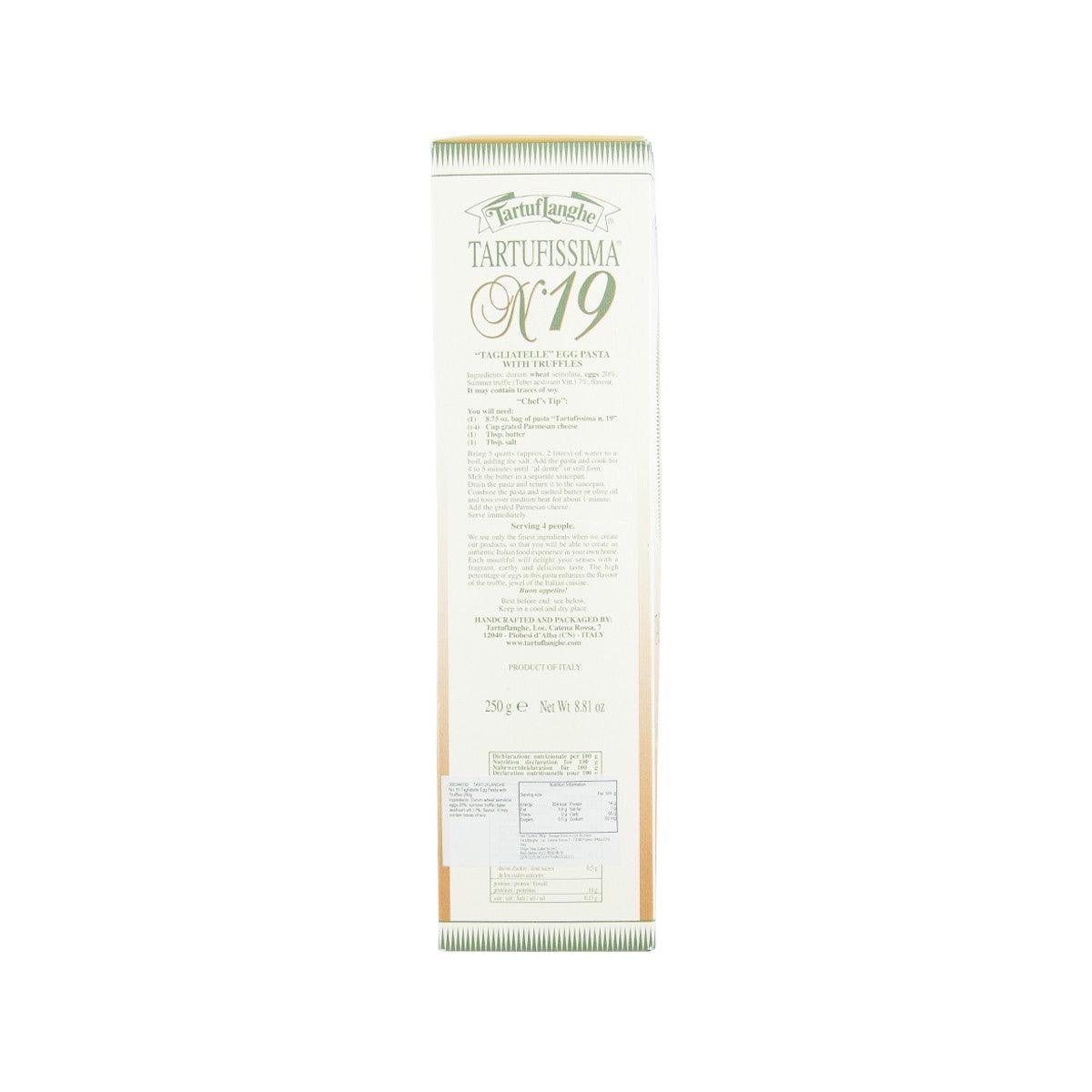 TARTUFLANGHE No.19 Tagliatelle Egg Pasta with Truffles  (250g) - city'super E-Shop