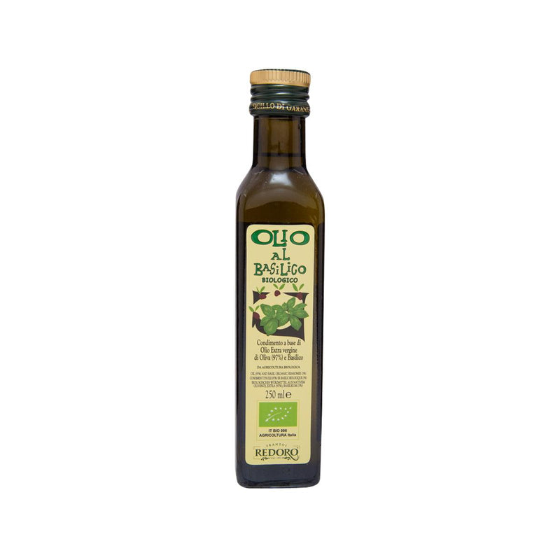 REDORO Organic Basil Extra Virgin Olive Oil  (250mL)