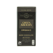 GREEN & BLACK'S Organic Dark Chocolate Bar - 85% Cocoa  (90g)