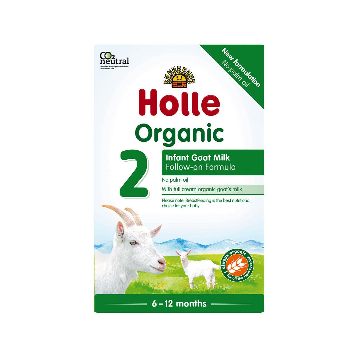 HOLLE 有機嬰兒第二階段山羊奶粉配方 (400g)