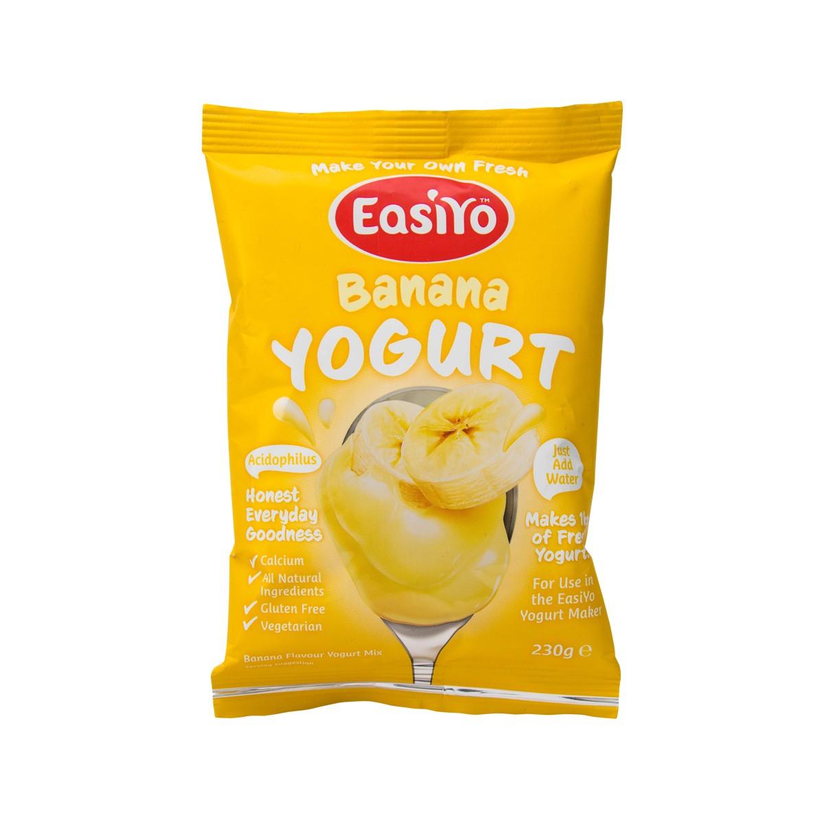 EASIYO Banana Flavoured Yogurt Base  (200g)