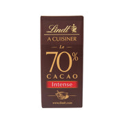 LINDT 烘焙用黑朱古力 - 70%可可  (200g)