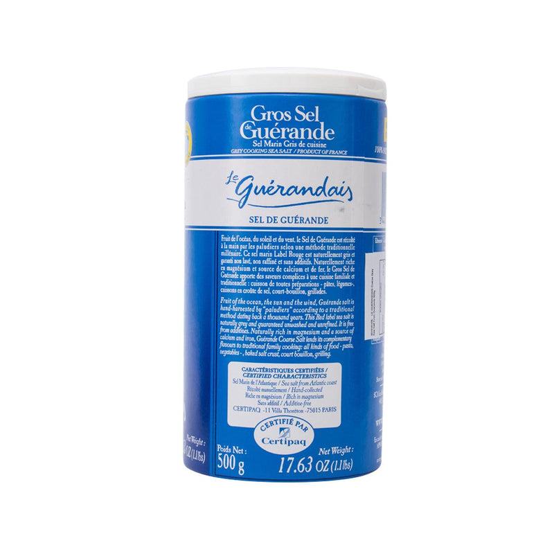 LE GUERANDAIS Coarse Grey Sea Salt from Guerande  (500g)