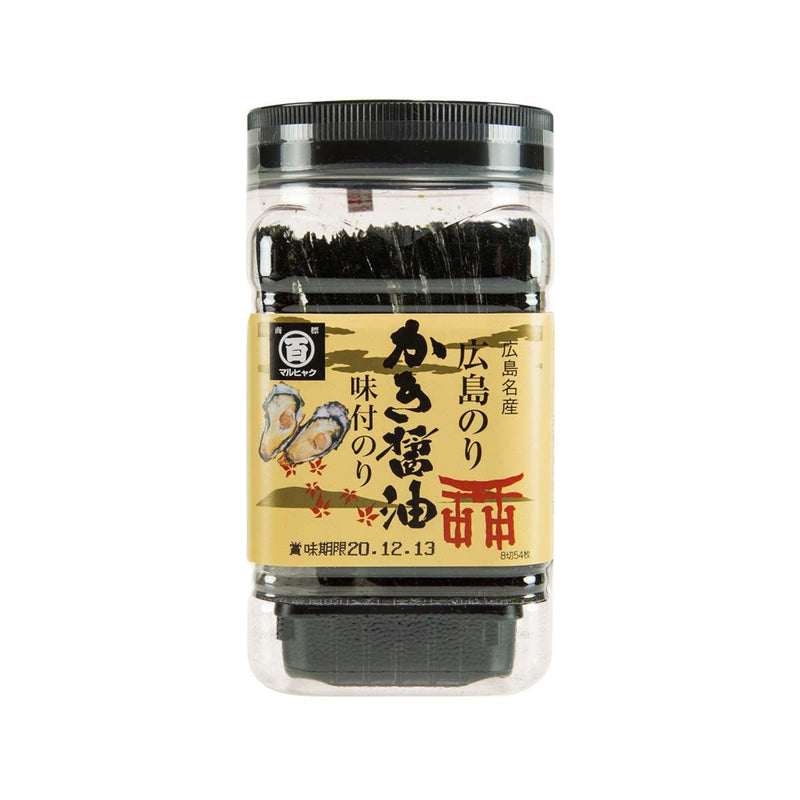 HIROSHIMA NORI Oyster Soy Sauce Seasoned Seaweed  (48pcs)