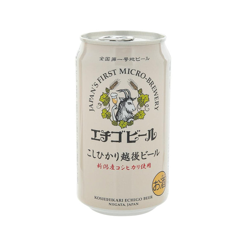 ECHIGO BEER Koshihikari Echigo Beer Can (Alc 5%)  (350mL)