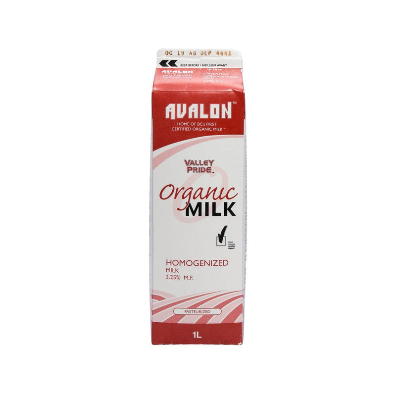 VALLEY PRIDE Organic Homogenized Milk (3.25% Milk Fat) (1L) - city&