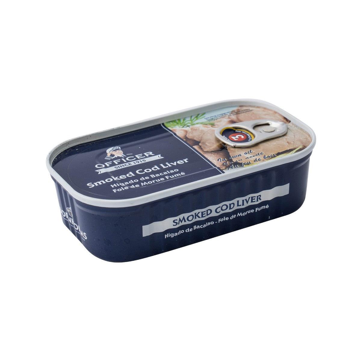 OFFICER Smoked Cod Liver In Own Oil 120g City super E Shop officer-smoked-cod-liver-in-own-oil-120g-city-super-e-shop