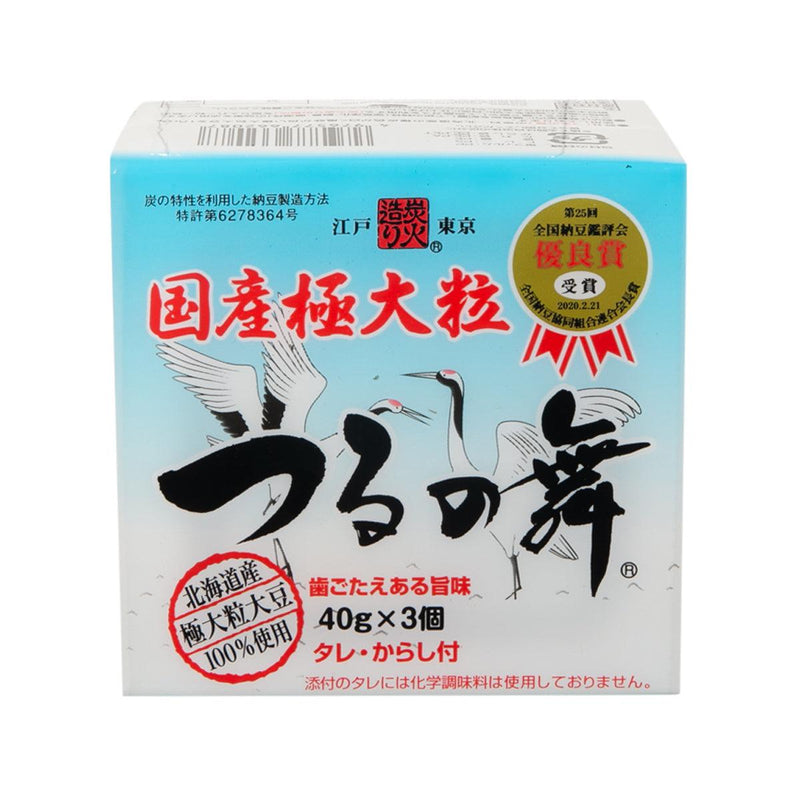 保谷納豆 日本產極大粒納豆 鶴之舞  (3packs)