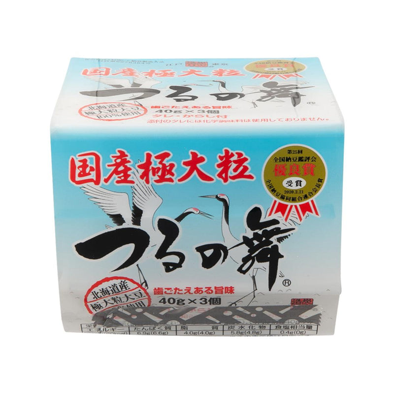 保谷納豆 日本產極大粒納豆 鶴之舞  (3packs)