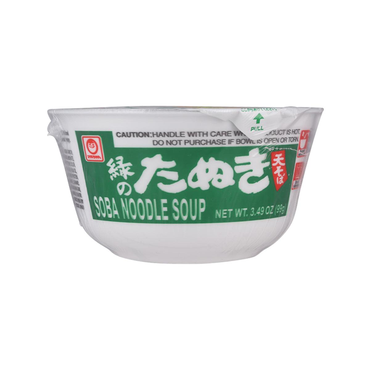 TOYO SUISAN Maruchan Tanuki Soba Noodle - Green Cup  (99g)