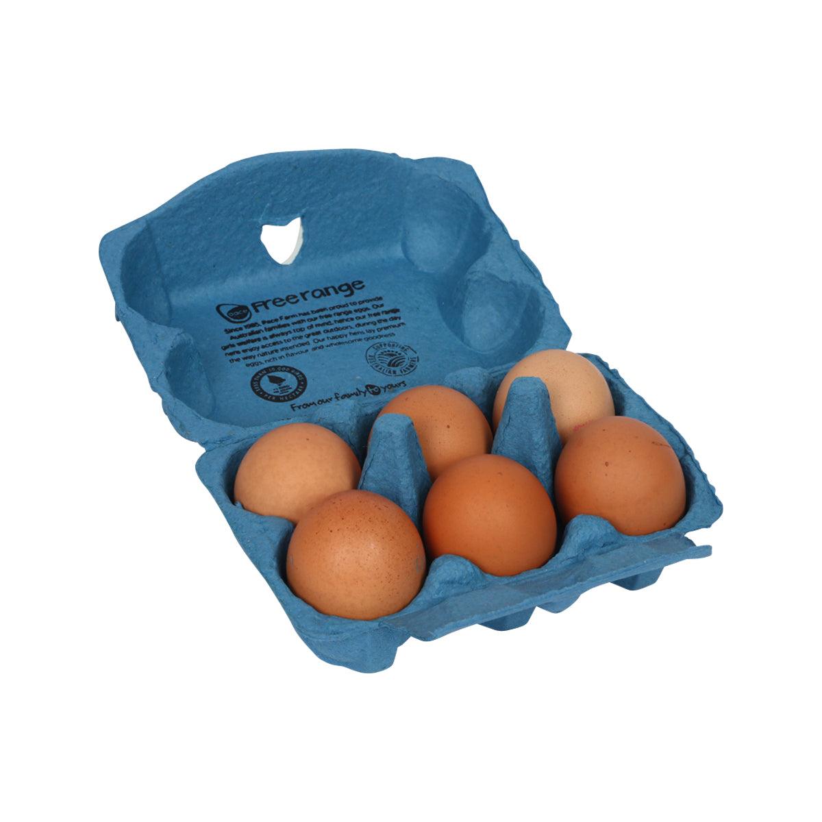 PACE FARM Free Range Natural Living Eggs  (6pcs)