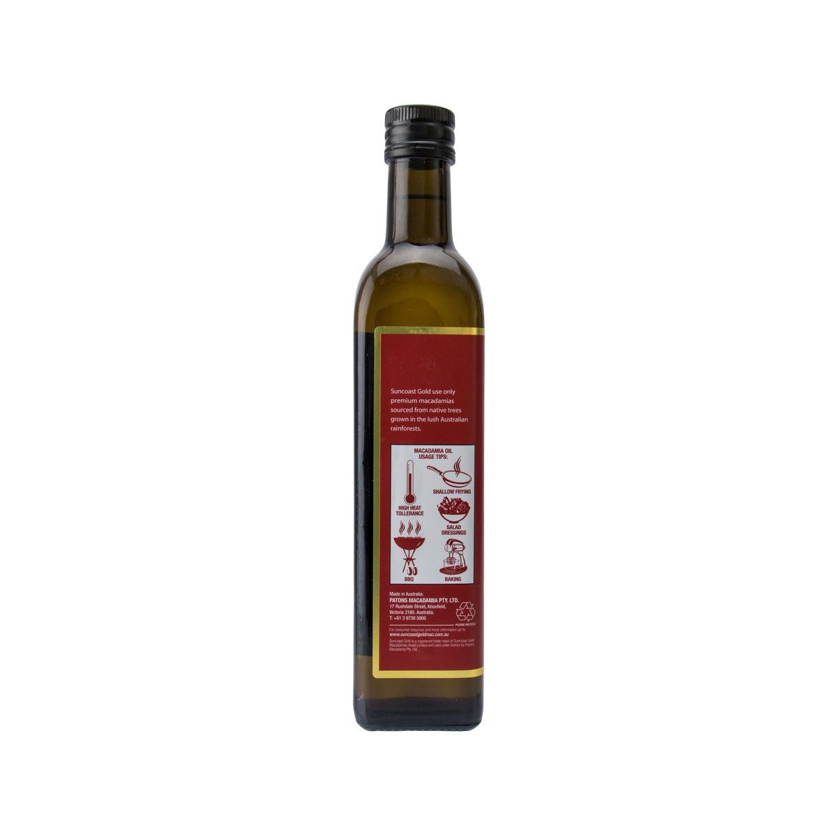 SUNCOAST GOLD 冷壓100%澳洲夏威夷果仁油  (500mL)