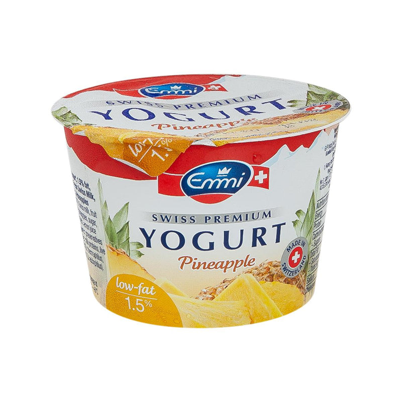 EMMI Swiss Premium Low Fat Yogurt - Pineapple  (100g)