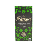 DIVINE Smooth 70% Dark Chocolate with Mint Crisp  (90g)