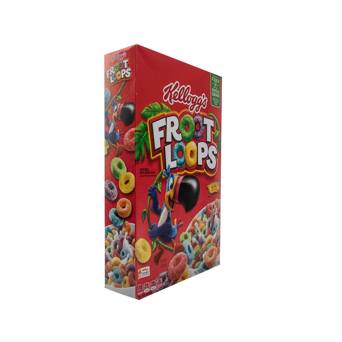 KELLOGG'S Froot Loops Sweetened Multi-Grain Cereal (US ver)  (252g)